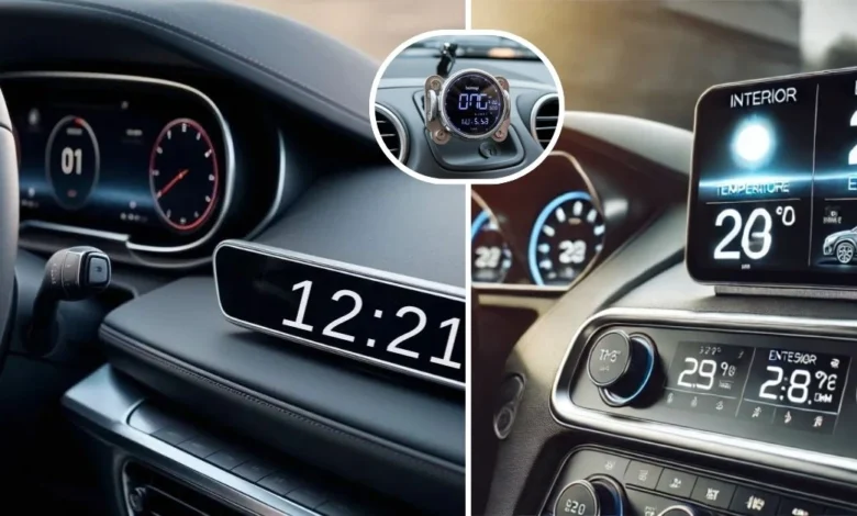 Baimoqi Car Digital Clock